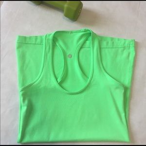 Lululemon Green Racerback Tank